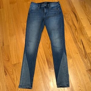 Express woman’s mid rise jean leggings